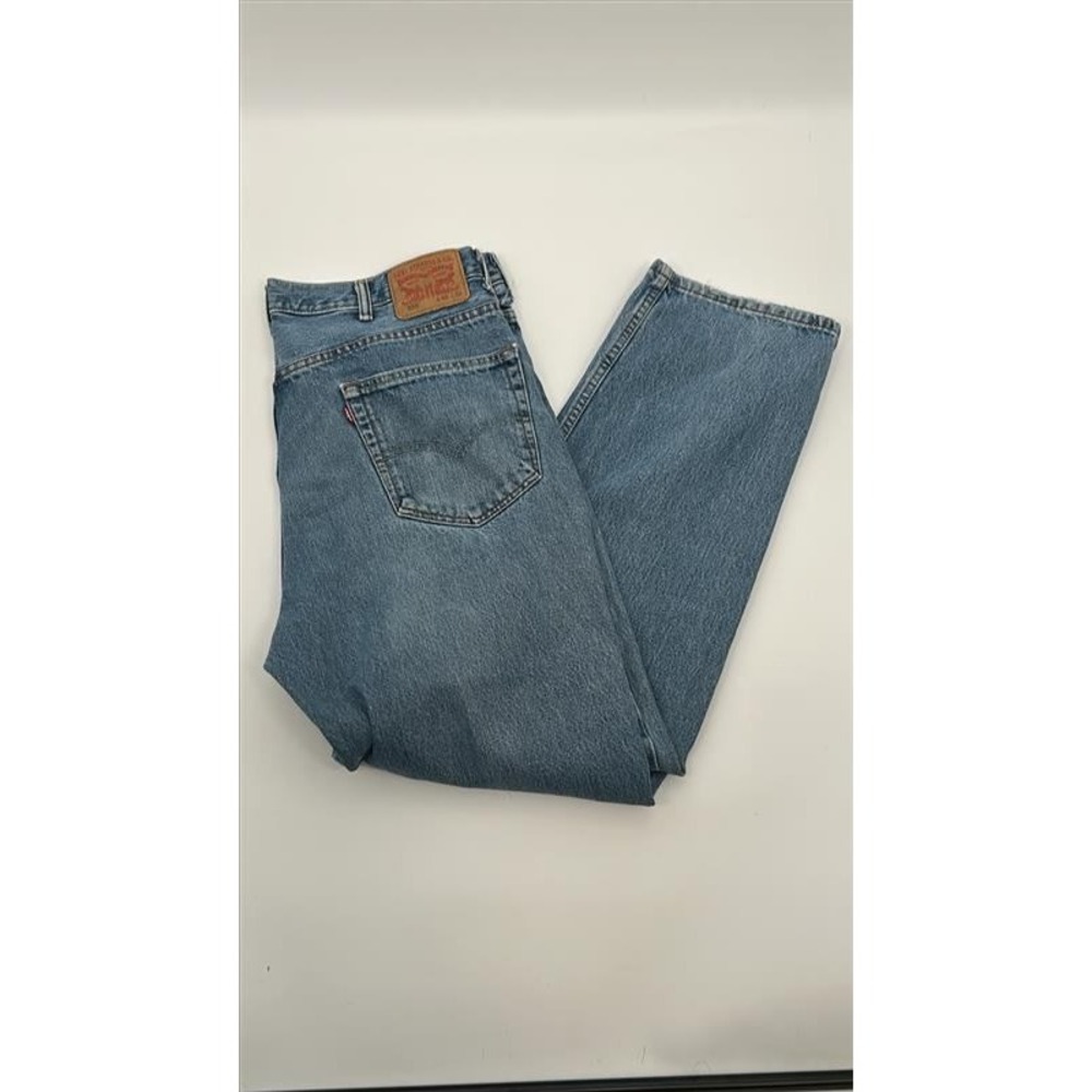 Levis 550 Relaxed Fit Jeans Mens 40x32 Blue Medium Wash Denim 00550-4891